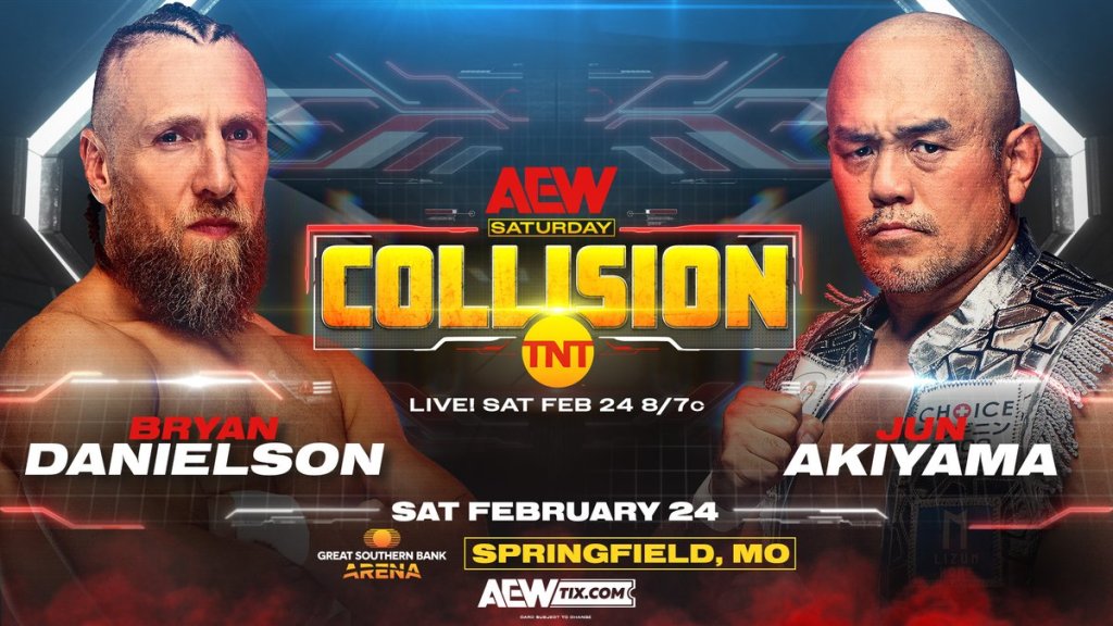 AEW Collision Results (2/24/24): Bryan Danielson Takes On Jun Akiyama