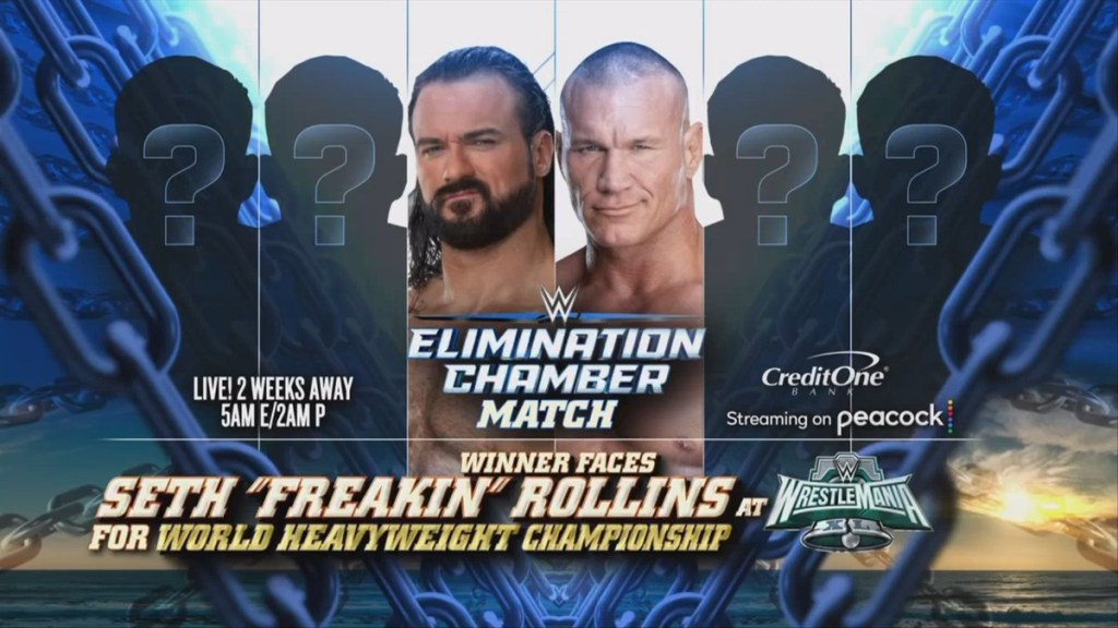 Drew McIntyre Randy Orton WWE Elimination Chamber WWE SmackDown