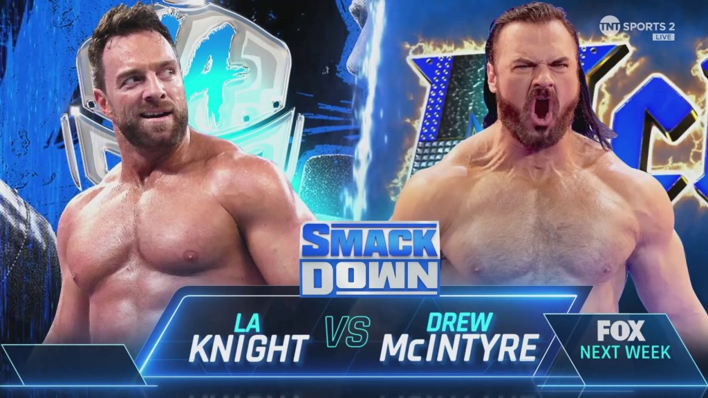 LA Knight vs Drew McIntyre WWE SmackDown