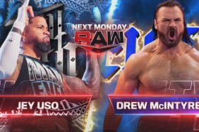 Jey Uso Drew McIntyre WWE RAW