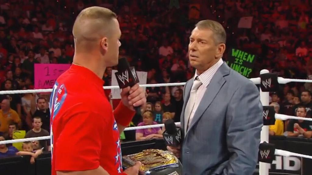 John Cena Vince McMahon WWE