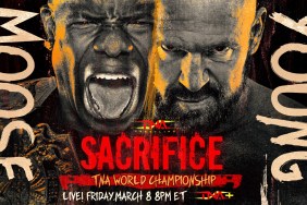 Moose Eric Young TNA Sacrifice