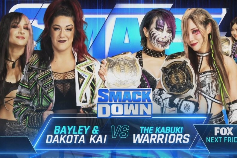 WWE SmackDown Bayley Dakota Kai Kabuki Warriors