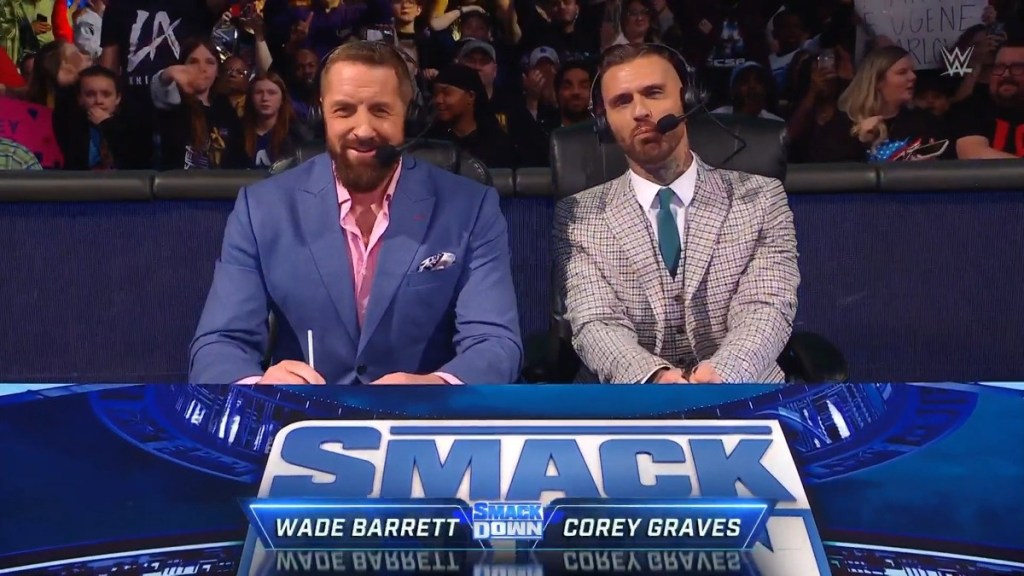 Wade Barrett Corey Graves WWE SmackDown