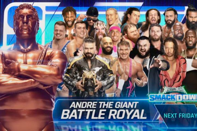 Multiple Names Confirmed For Andre The Giant Memorial Battle Royal On 4/5 WWE SmackDown
