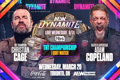 AEW Dynamite Christian Cage Adam Copeland