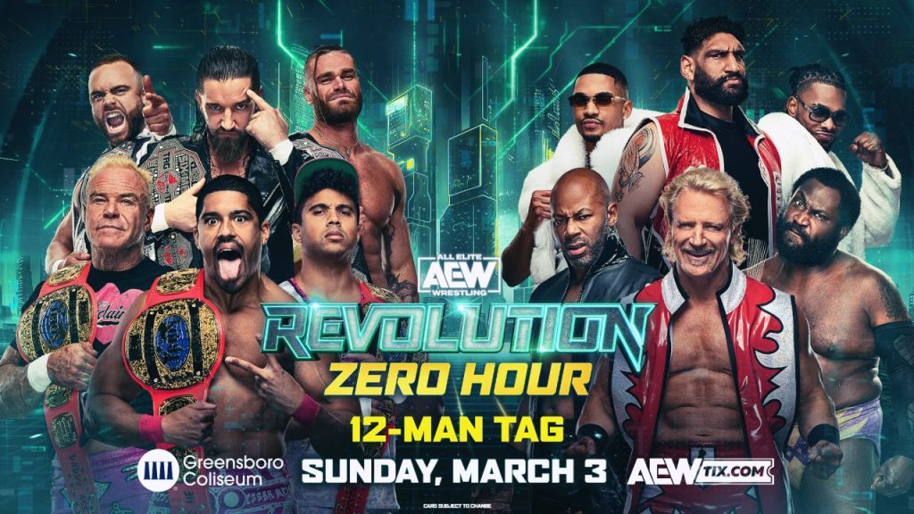 AEW Revolution Zero Hour 12-Man Tag