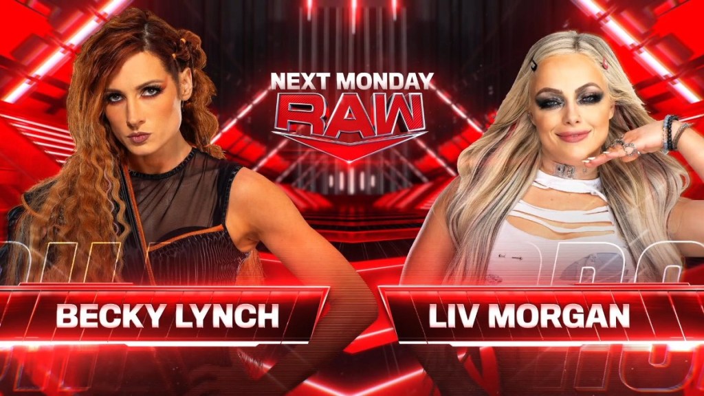 Becky Lynch Liv Morgan WWE RAW