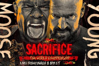 Eric Young Moose TNA Sacrifice