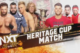 No Quarter Catch Crew vs Riley Osborne WWE NXT Heritage Cup