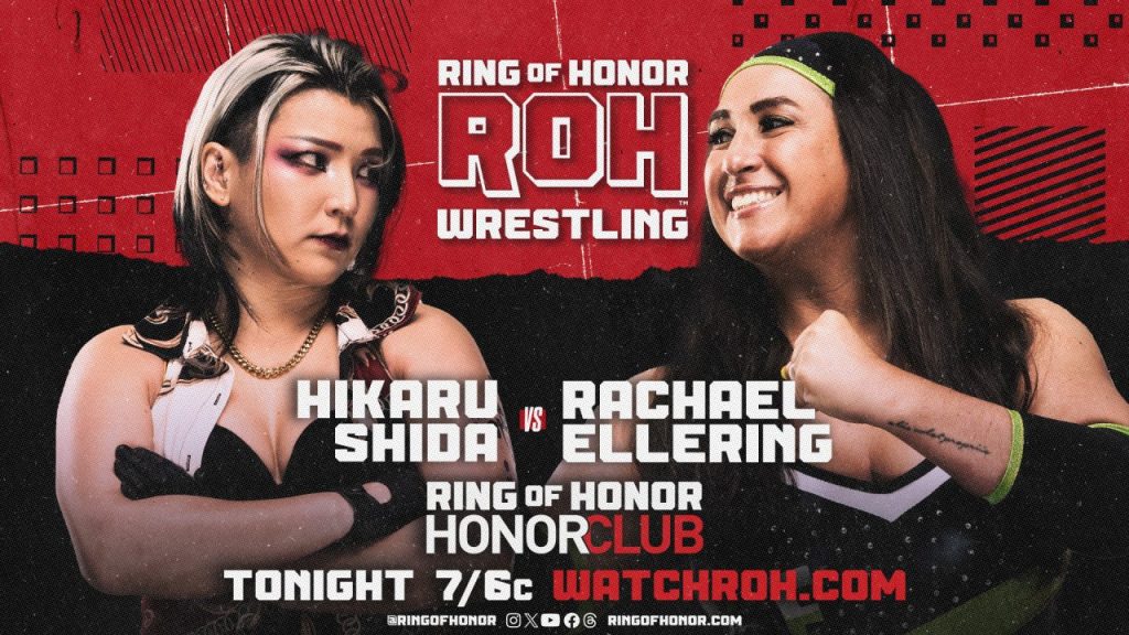 Ring of Honor Hikaru Shida Rachael Ellering