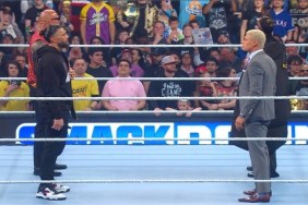 The Rock Roman Reigns Cody Rhodes WWE WrestleMania 40