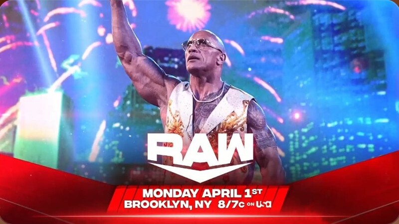 The Rock WWE RAW