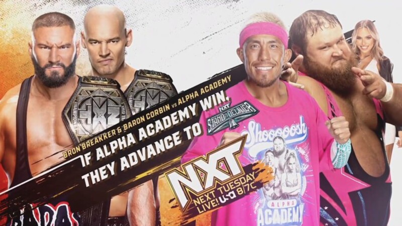 WWE NXT Bron Breakker Baron Corbin Alpha Academy
