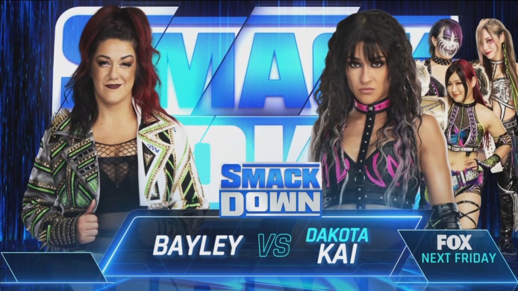 WWE SmackDown Bayley Dakota Kai