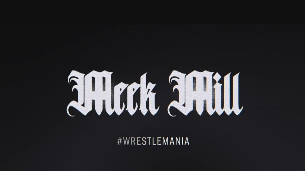 WWE WrestleMania 40 Meek Mill