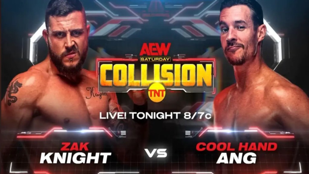 AEW Collision Zak Knight Cool Hand Ang