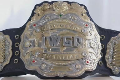 new japan iwgp heavyweight championship 4th version