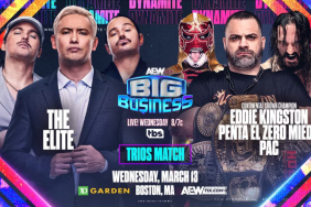 Huge Trios Match Announced For AEW Dynamite: Big Business, Updated Card