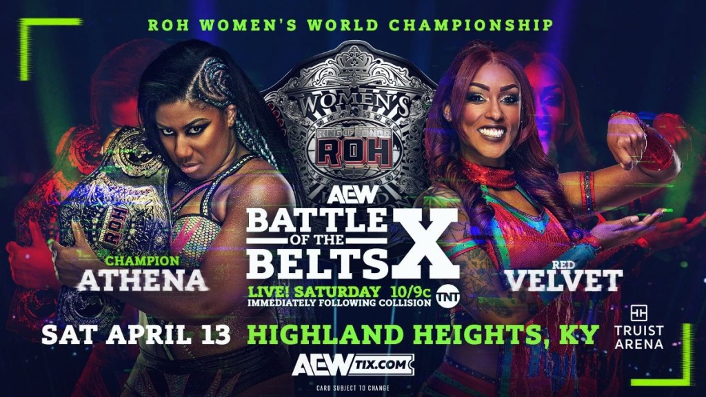 AEW Battle Of The Belts X Results (4/13/24): HOOK, Athena, And Roderick Strong In Action