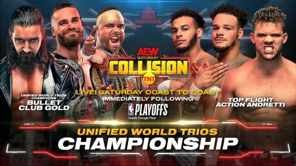 AEW Collision Bullet Club Gold