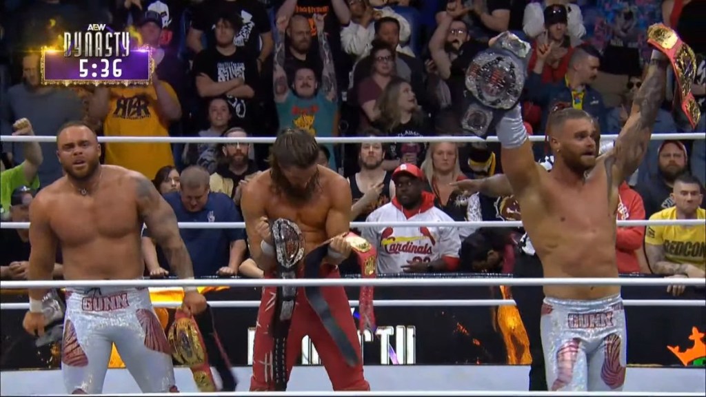 Bullet Club Gold Wins AEW Trios Titles, Unifies Them With ROH Six-Man Titles At AEW Dynasty