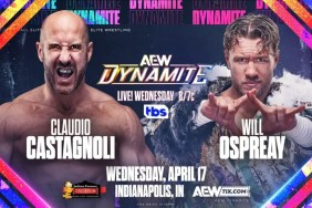 AEW Dynamite Claudio Castagnoli Will Ospreay