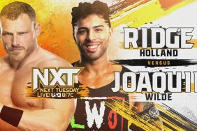 Ridge Holland vs. Joaquin Wilde WWE NXT