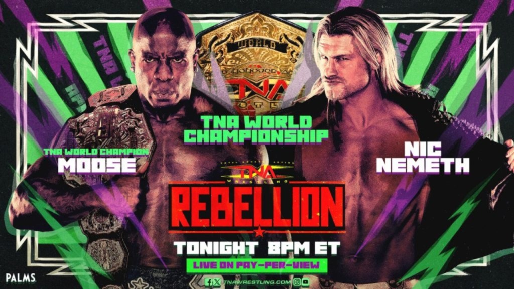 Moose vs. Nic Nemeth TNA Rebellion