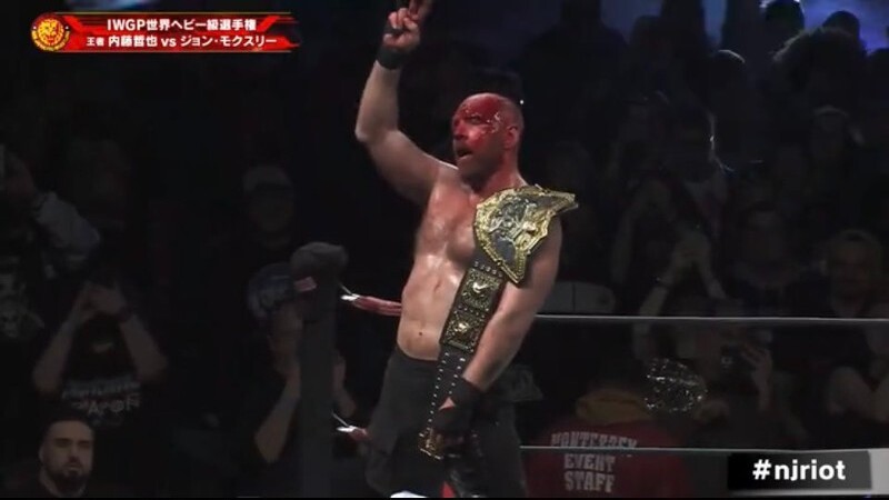 Jon Moxley Defeats Tetsuya Naito, Wins IWGP World Title At NJPW Windy City Riot