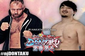 NJPW Wrestling Dontaku Jon Moxley Ren Narita (