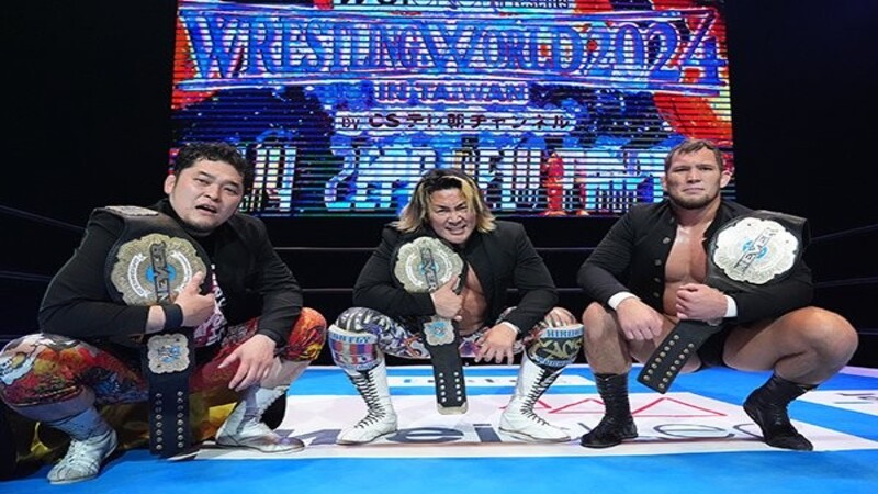 NJPW Wrestling World Results (4/14): New NEVER Openweight Six-Man Tag Champions
