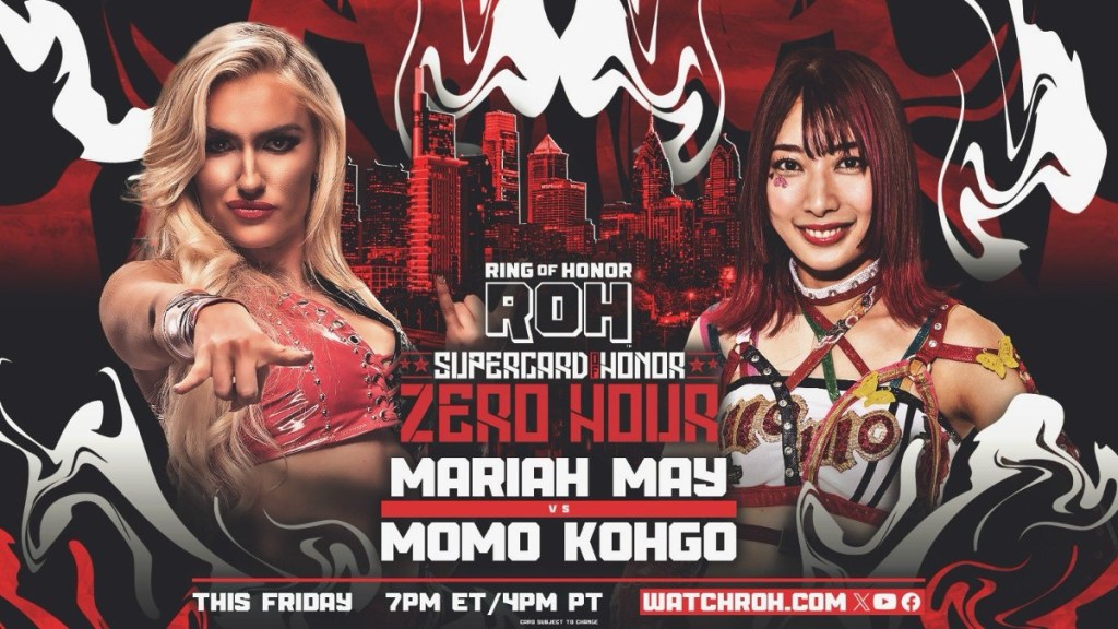 ROH Supercard Of Honor Mariah May