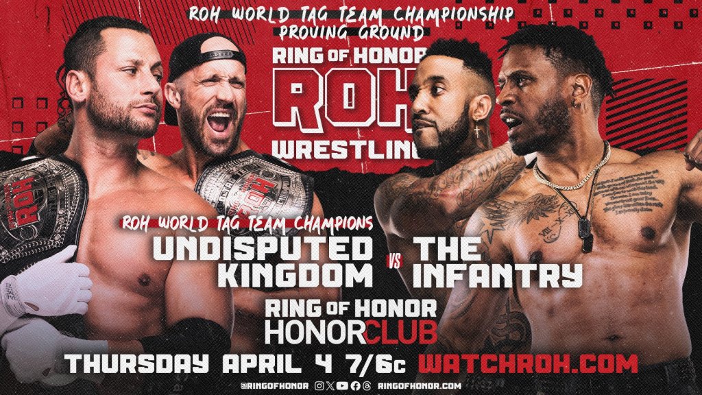 Ring of Honor Undisputed Kingdom The Infantry