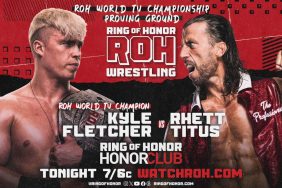 Ring of Honor Kyle Fletcher Rhett Titus