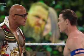 The Rock John Cena WWE WrestleMania 40