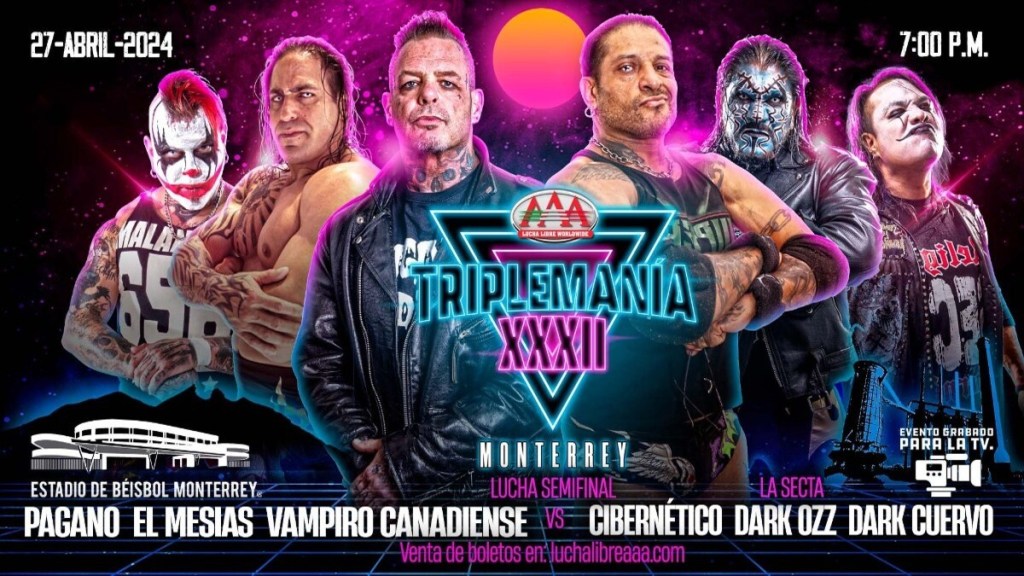 Vampiro AAA TripleMania 32 Monterrey