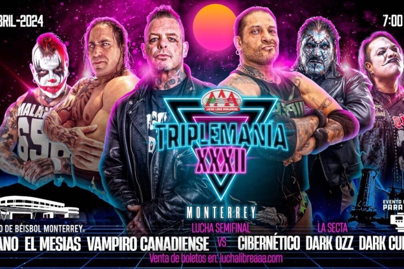 Vampiro AAA TripleMania 32 Monterrey
