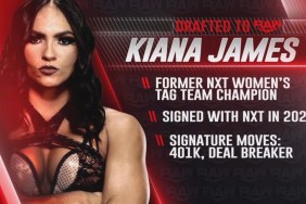 WWE Draft Kiana James