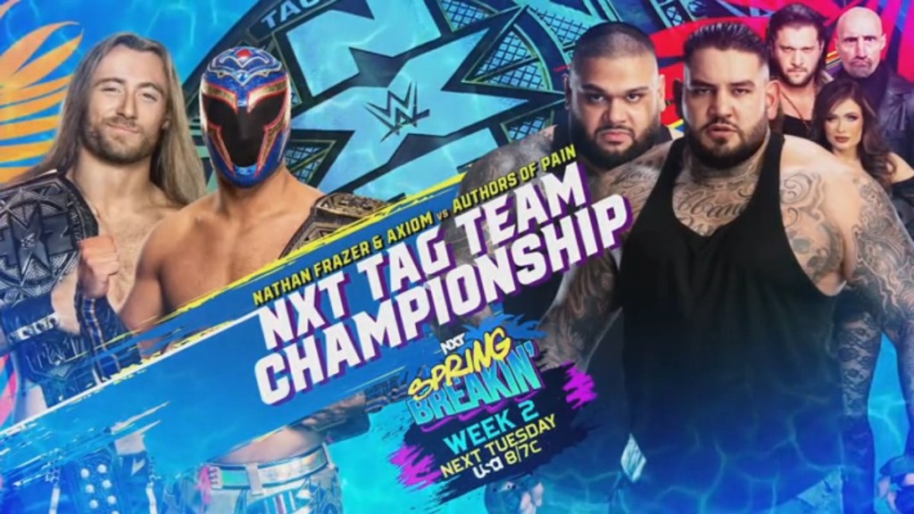 Tag Team Title Match, North American Championship Bout Set For 4/30 WWE NXT