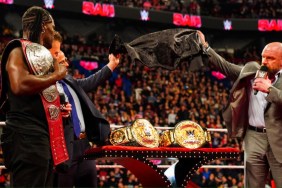Triple H and Adam Pearce reveal new World tag team titles on WWE RAW