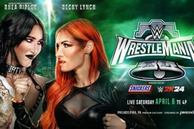 WWE WrestleMania 40 Becky Lynch Rhea Ripley