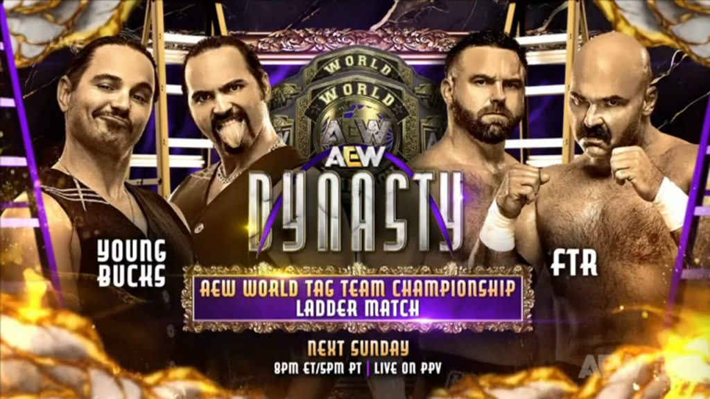 The Young Bucks And FTR Will Compete In A Ladder Match At AEW Dynasty