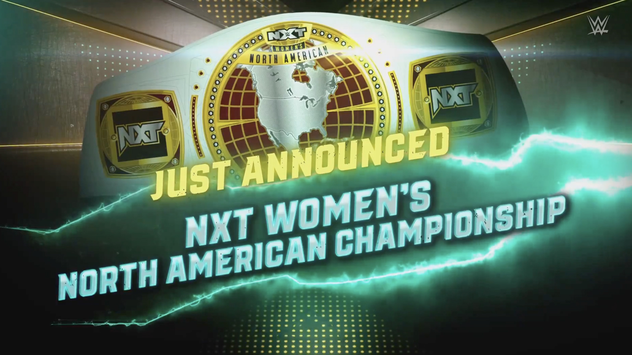 NXT Women's North American Championship Announced - Wrestlezone