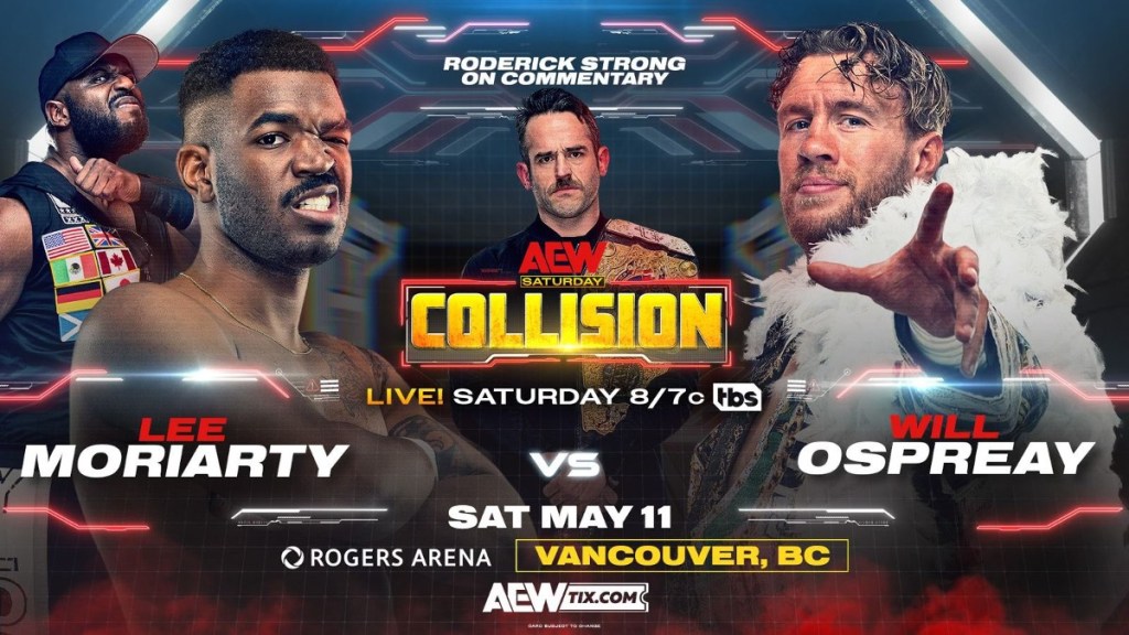 AEW Collision Will Ospreay