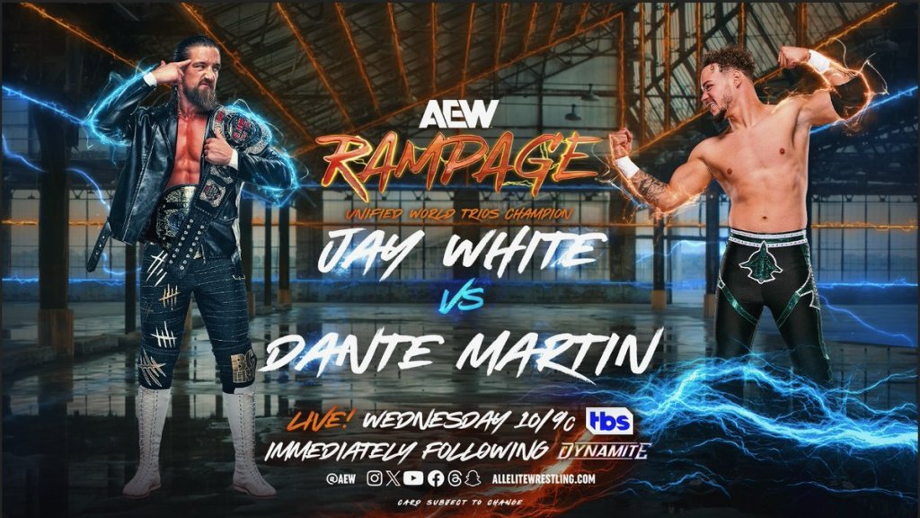 AEW Rampage Jay White Dante Martin