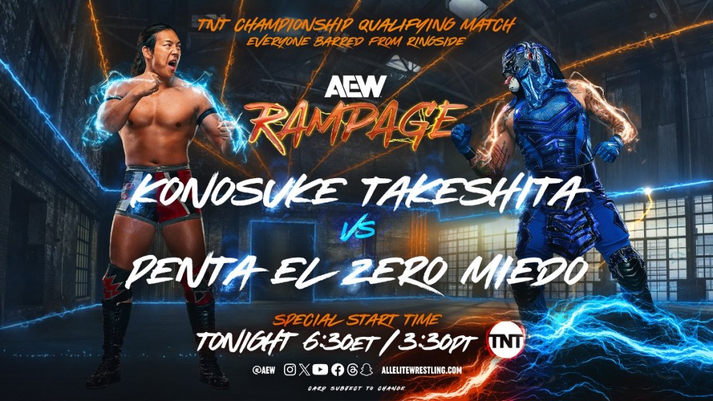 AEW Rampage Konosuke Takeshita Penta El Zero Miedo