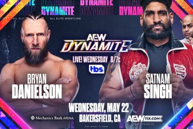 AEW Dynamite Bryan Danielson Satnam Singh