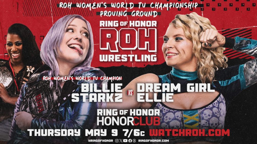 Ring of Honor Billie Starkz Dream Girl Ellie