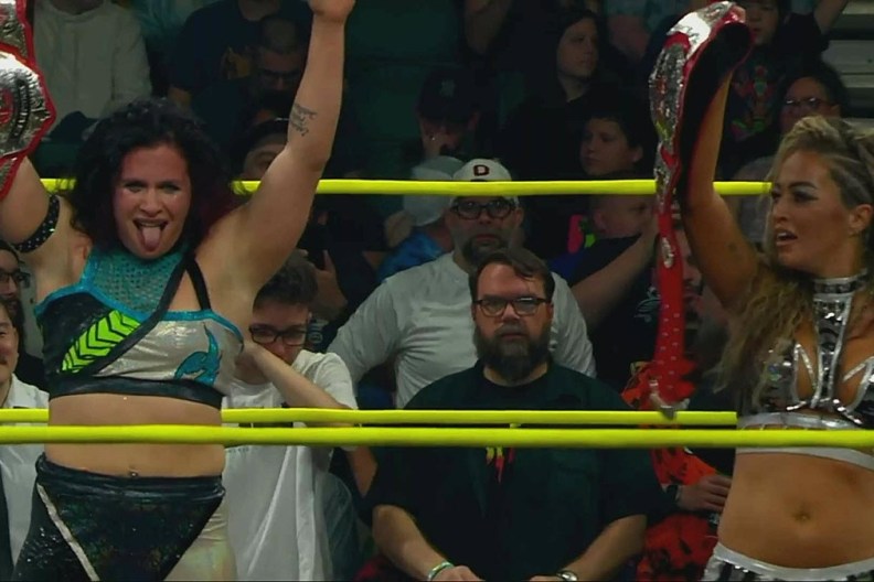 TNA Under Siege Masha Slamovich Alisha Edwards